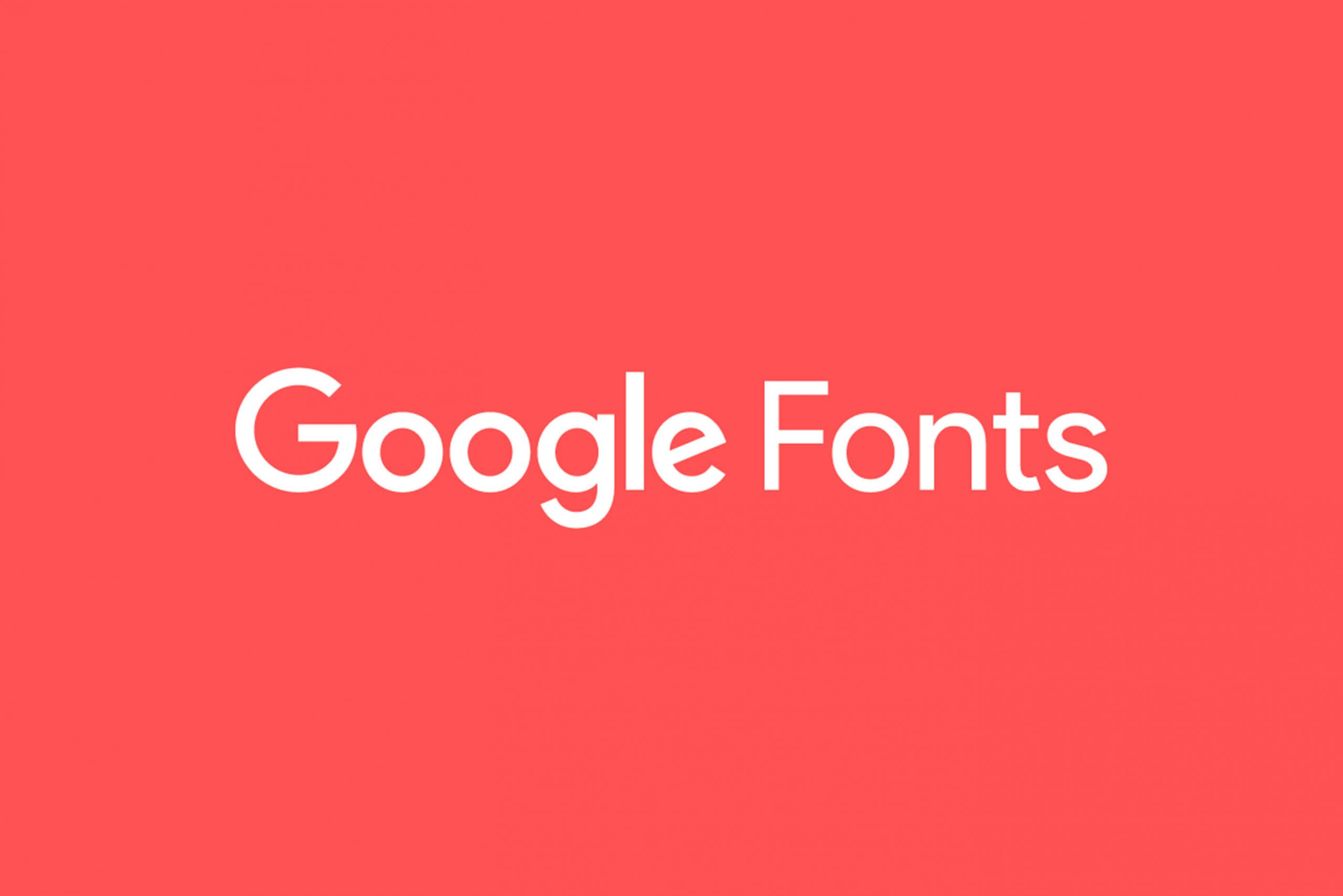 google fonts