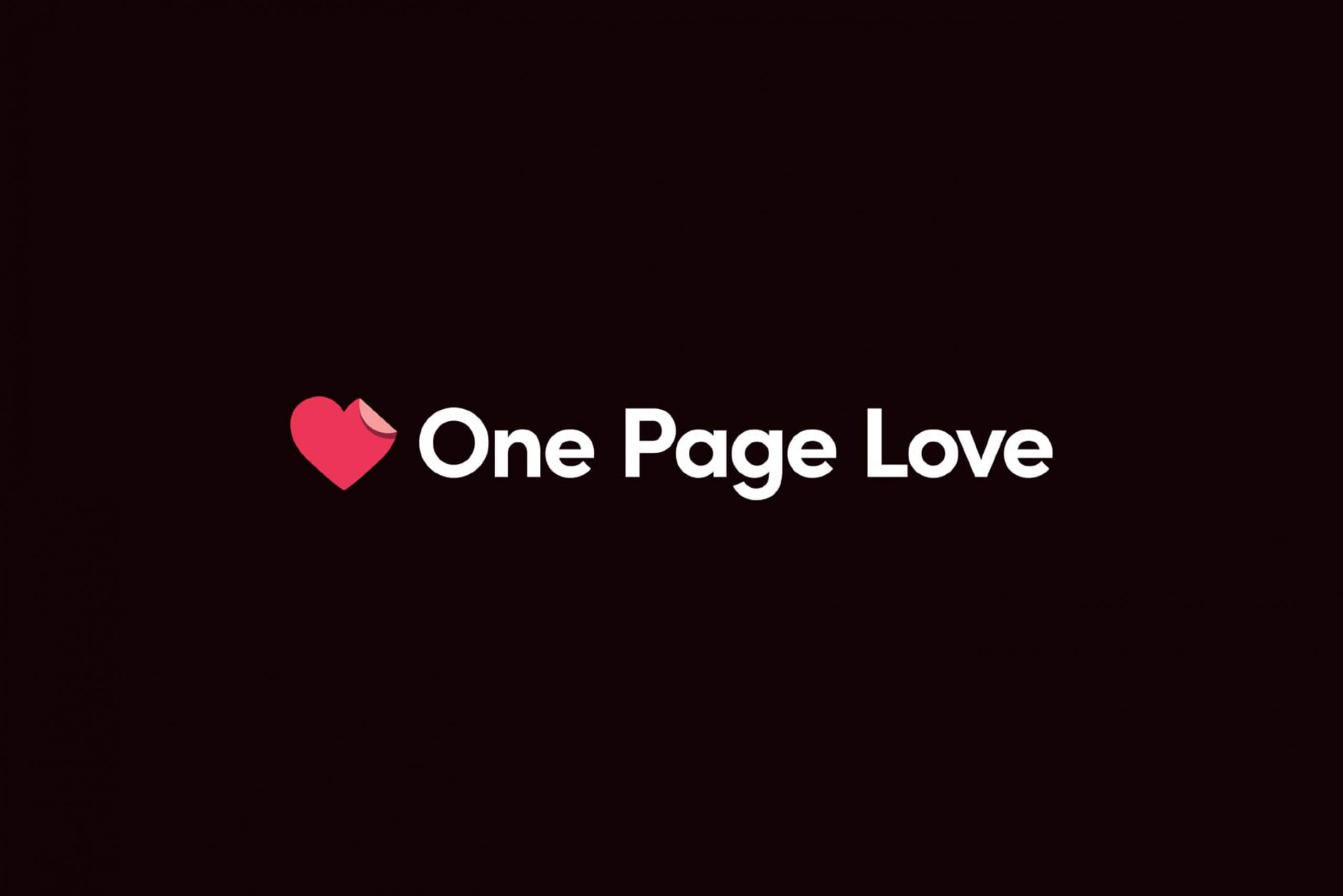 one page love