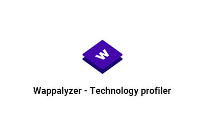 Wappalyzer - Technology profiler